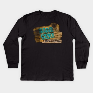 Trader Sign Kids Long Sleeve T-Shirt